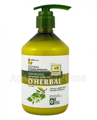  O`HERBAL Odżywka do włosów normalnych z ekstraktem brzozy - 500 ml - Apteka internetowa Melissa  