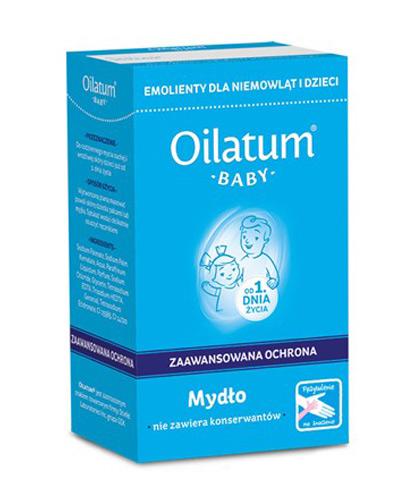  Oilatum Baby Mydło dla dzieci od 1. dnia życia, 100 g, cena, opinie, właściwości - Apteka internetowa Melissa  