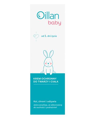 Oillan Baby Krem ochronny do twarzy i ciała, 75 ml - Apteka internetowa Melissa