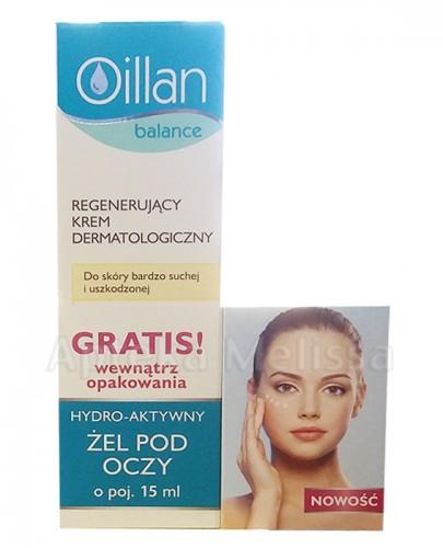 OILLAN BALANCE Regenerujący krem dermatologiczny - 40 ml + Żel pod oczy - 15 ml - Apteka internetowa Melissa