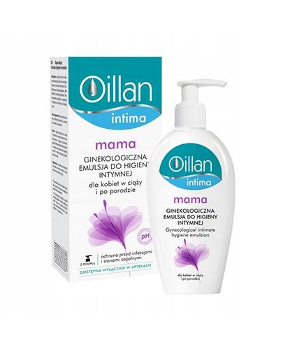 OILLAN INTIMA MAMA Ginekologiczna emulsja do higieny intymnej - 200 ml - Apteka internetowa Melissa