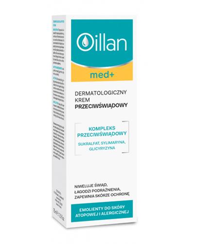  OILLAN MED+ Dermatologiczny krem przeciwświądowy, 75 ml  - Apteka internetowa Melissa  