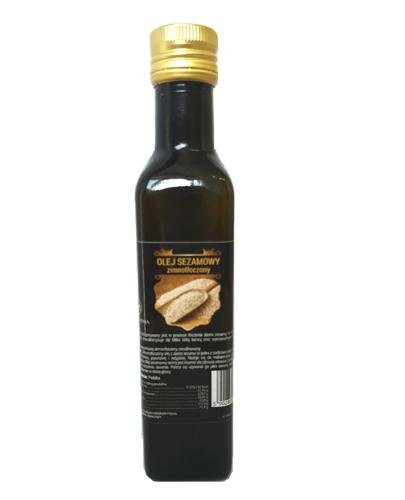  Olej sezamowy zimnotłoczony, nierafinowany TRZY ZIARNA - 250 ml - Apteka internetowa Melissa  