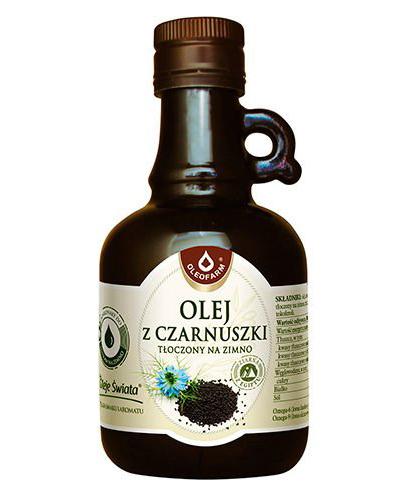  OLEOFARM Olej z czarnuszki tłoczony na zimno, 250 ml - Apteka internetowa Melissa  