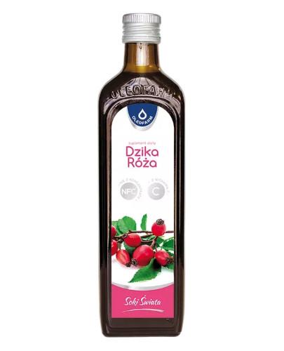  Oleofarm Sok Dzika róża z witaminą C, 490 ml, cena, wskazania, składniki - Apteka internetowa Melissa  