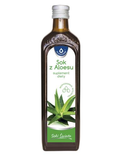 OLEOFARM Sok z aloesu bezpośrednio wyciskany, 500 ml