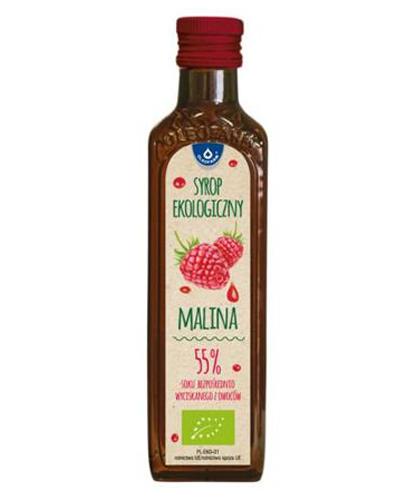  OLEOFARM Syrop ekologiczny Malina - 250 ml - Apteka internetowa Melissa  