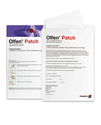  OLFEN PATCH Plaster leczniczy, 2 sztuki - Apteka internetowa Melissa  