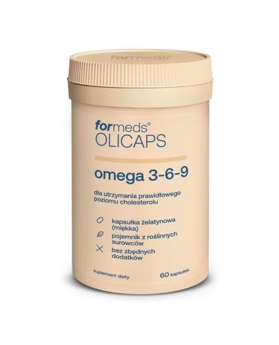  OLICAPS Omega 3-6-9 - 60 kaps. - cena, opinie, właściwości  - Apteka internetowa Melissa  