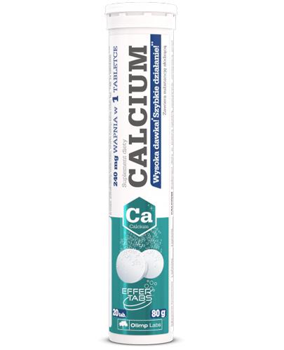  Olimp Calcium 240 mg o smaku cytrynowym - 20 tabl. mus. - cena, opinie, właściwości - Apteka internetowa Melissa  