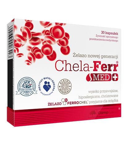 OLIMP CHELA FERR MED - 30 kaps. - Apteka internetowa Melissa
