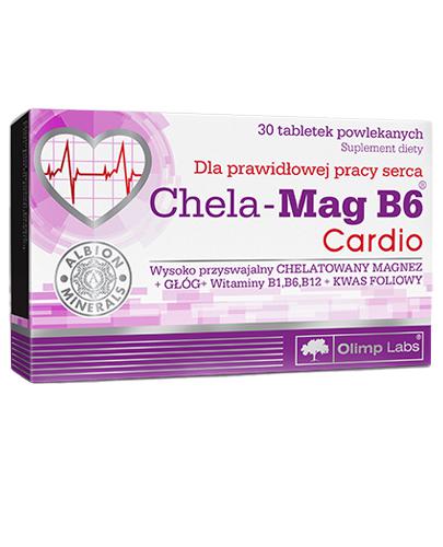 OLIMP CHELA MAG B6 CARDIO - 30 tabl.