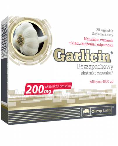 OLIMP GARLICIN Bezzapachowy ekstrakt z czosnku - 30 kaps.