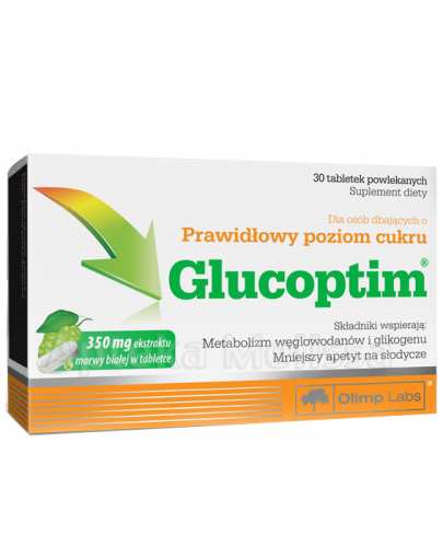 OLIMP GLUCOPTIM - 30 tabl. - Apteka internetowa Melissa