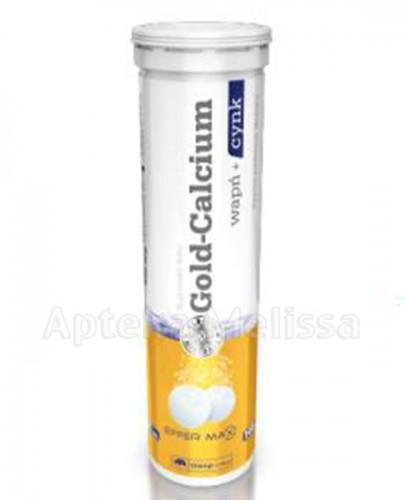OLIMP GOLD-CALCIUM Wapń + cynk - 20 tabl. mus. - Apteka internetowa Melissa
