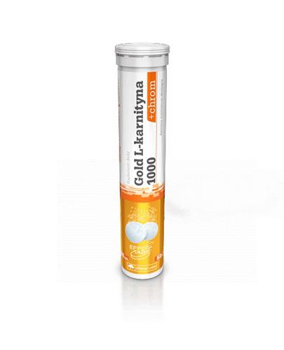 OLIMP GOLD L-KARNITYNA 1000 + CHROM - 20 tabl. mus. - Apteka internetowa Melissa