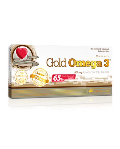 
                                                                          OLIMP GOLD OMEGA 3 1000 mg - 60 kaps. Wsparcie odporności. - Drogeria Melissa                                              