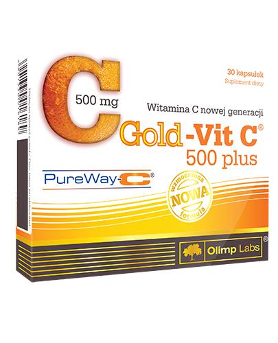  OLIMP GOLD-VIT C 500 PLUS - 30 kaps. - Apteka internetowa Melissa  