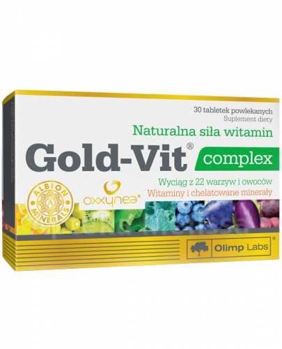  OLIMP GOLD-VIT COMPLEX, 30 tabletek - Apteka internetowa Melissa  