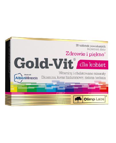OLIMP GOLD-VIT DLA KOBIET - 30 tabl. - Apteka internetowa Melissa