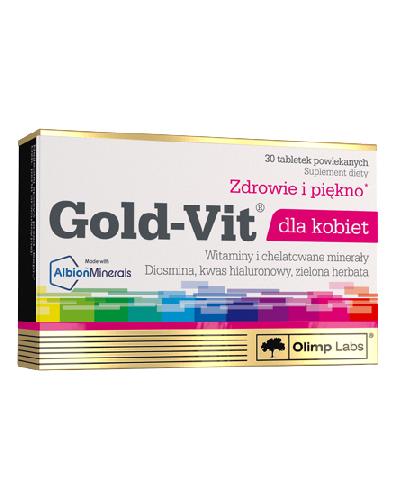  OLIMP GOLD-VIT Dla Kobiet, 30 tabletek - Apteka internetowa Melissa  