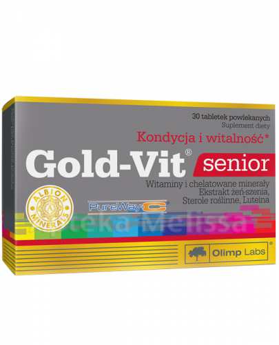 OLIMP GOLD-VIT SENIOR - 30 tabl. - Apteka internetowa Melissa