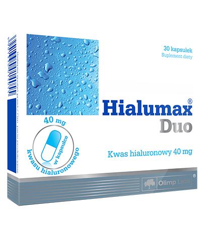  OLIMP HIALUMAX DUO Kwasu hialuronowego 40 mg - 30 kaps. - Apteka internetowa Melissa  