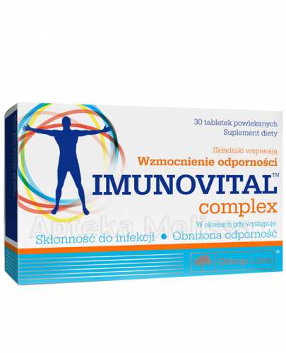 OLIMP IMUNOVITAL COMPLEX - 30 tabl. - Apteka internetowa Melissa