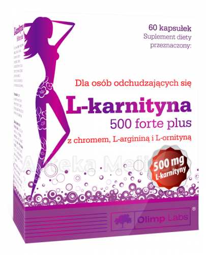 Olimp L-Karnityna 500 Forte Plus kaps. 0,5 g 60...