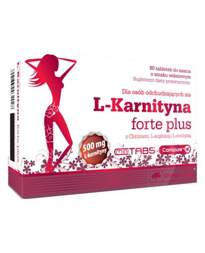 OLIMP L-KARNITYNA FORTE PLUS - 80 tabl. - Apteka internetowa Melissa