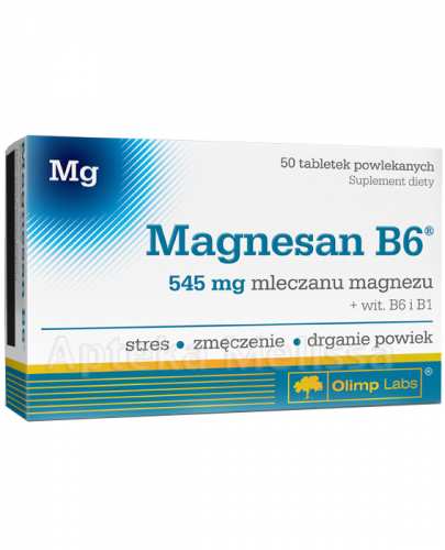 OLIMP MAGNESAN B6 - 50 tabl. - Apteka internetowa Melissa