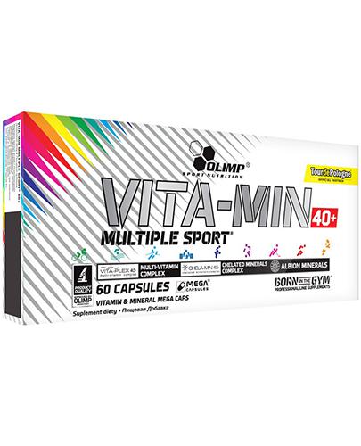  Olimp Vita-Min Multiple Sport 40+, 60 kaps., cena, opinie, wskazania  - Apteka internetowa Melissa  