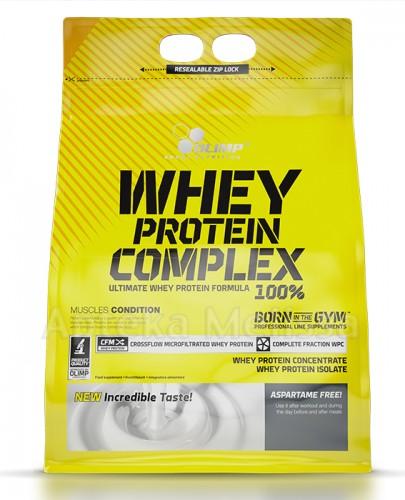  OLIMP WHEY PROTEIN COMPLEX 100% Wysokobiałkowy koncentrat w proszku o smaku ice coffee - 700 g - Apteka internetowa Melissa  