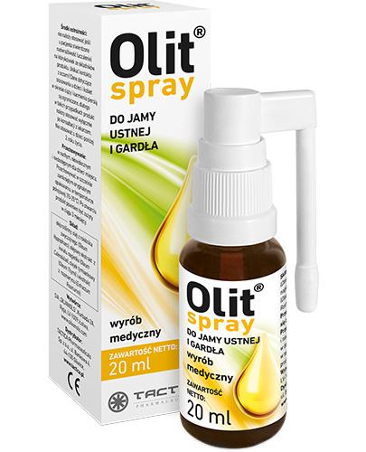  OLIT Spray do jamy ustnej i gardła - 20 ml - Apteka internetowa Melissa  