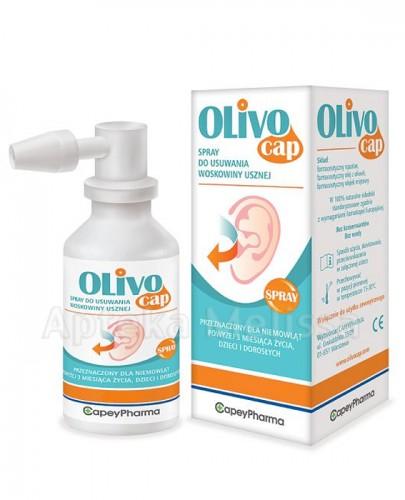 OLIVOCAP Spray do usuwania woskowiny usznej - 40 ml - cena, opinie, stosowanie