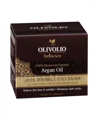  OLIVOLIO BOTANICS Przeciwzmarszczkowy krem pod oczy z organicznym olejem arganowym - 30 ml  - Apteka internetowa Melissa  