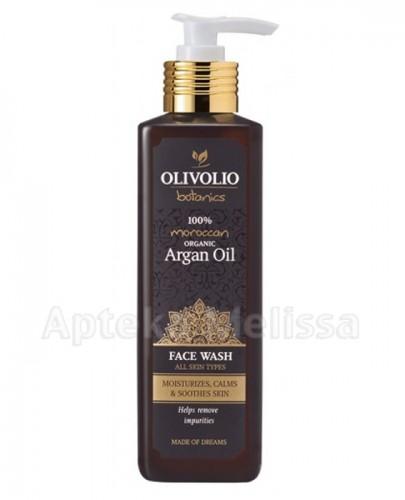 OLIVOLIO Żel do zmywania twarzy z organicznym olejem arganowym - 250 ml - Apteka internetowa Melissa