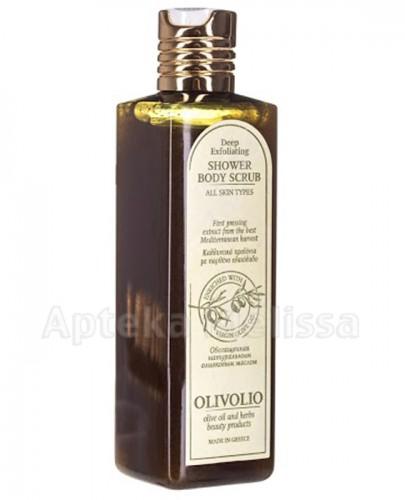  OLIVOLIO Żel pilingujący do ciała z organiczną oliwą z oliwek - 250 ml - Apteka internetowa Melissa  