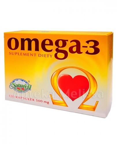 NATURELL OMEGA-3 Olej z łososia - 120 kaps. - Apteka internetowa Melissa
