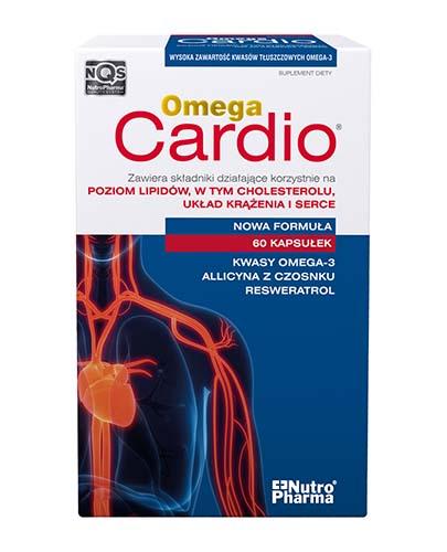 OMEGA CARDIO + CZOSNEK, 60 kaps., cena, opinie, stosowanie - Apteka internetowa Melissa