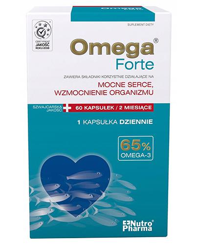 OMEGA FORTE 65% Omega-3 - 60 kaps. - Apteka internetowa Melissa
