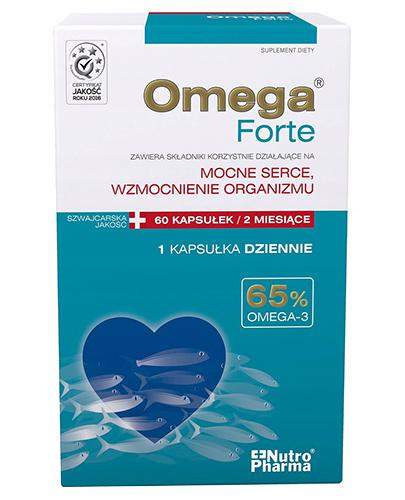 OMEGA FORTE 65% Omega-3 - 60 kaps. - Apteka internetowa Melissa  