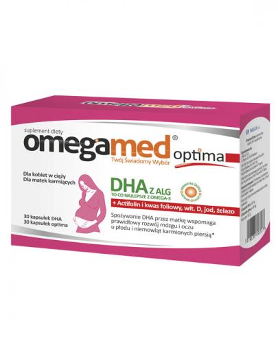 OMEGAMED OPTIMA - 30 kaps. + 30 tabl. - cena, opinie, właściwości - Drogeria Melissa