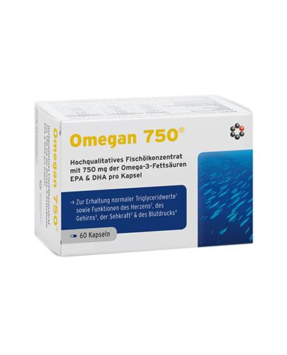  Omegan 750 - Intercell - 60 kaps. - cena, opinie, dawkowanie - Apteka internetowa Melissa  