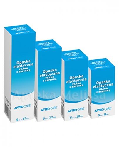 APTEO CARE Opaska elastyczna tkana z zapinką 12 cm x 5 m - 1 szt. - Apteka internetowa Melissa