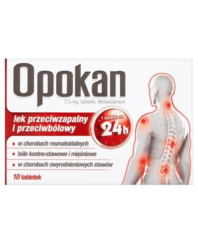  OPOKAN 7,5 mg - 10 tabl. - cena, opinie, ulotka - Apteka internetowa Melissa  