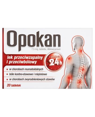 Opokan, 7,5 mg, 20 tabletek