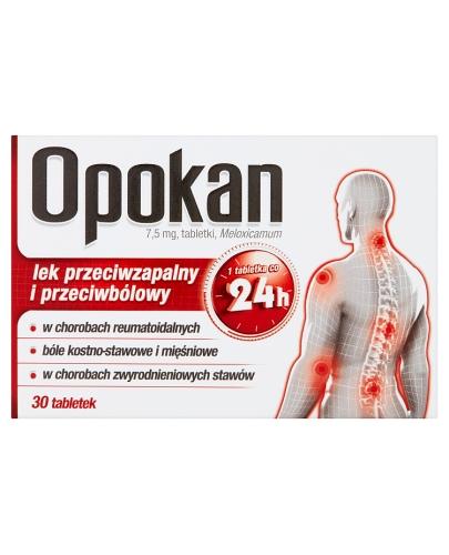 OPOKAN 7,5 mg - 30 tabl. - cena, opinie, dawkowanie - Apteka internetowa Melissa
