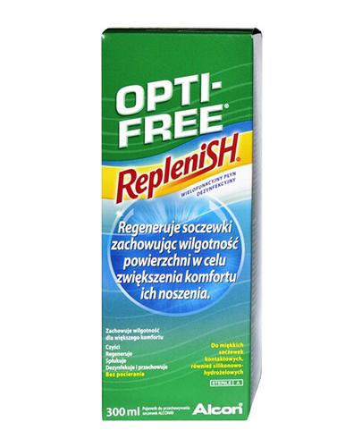  OPTI-FREE REPLENISH - 300 ml Wielofunkcyjny płyn do soczewek - cena, opinie, właściwości  - Apteka internetowa Melissa  