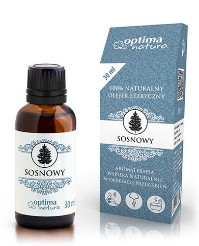  OPTIMA NATURA Naturalny olejek eteryczny sosnowy - 30 ml Na przeziębienie i bóle mięśni - cena, opinie, stosowanie - Apteka internetowa Melissa  